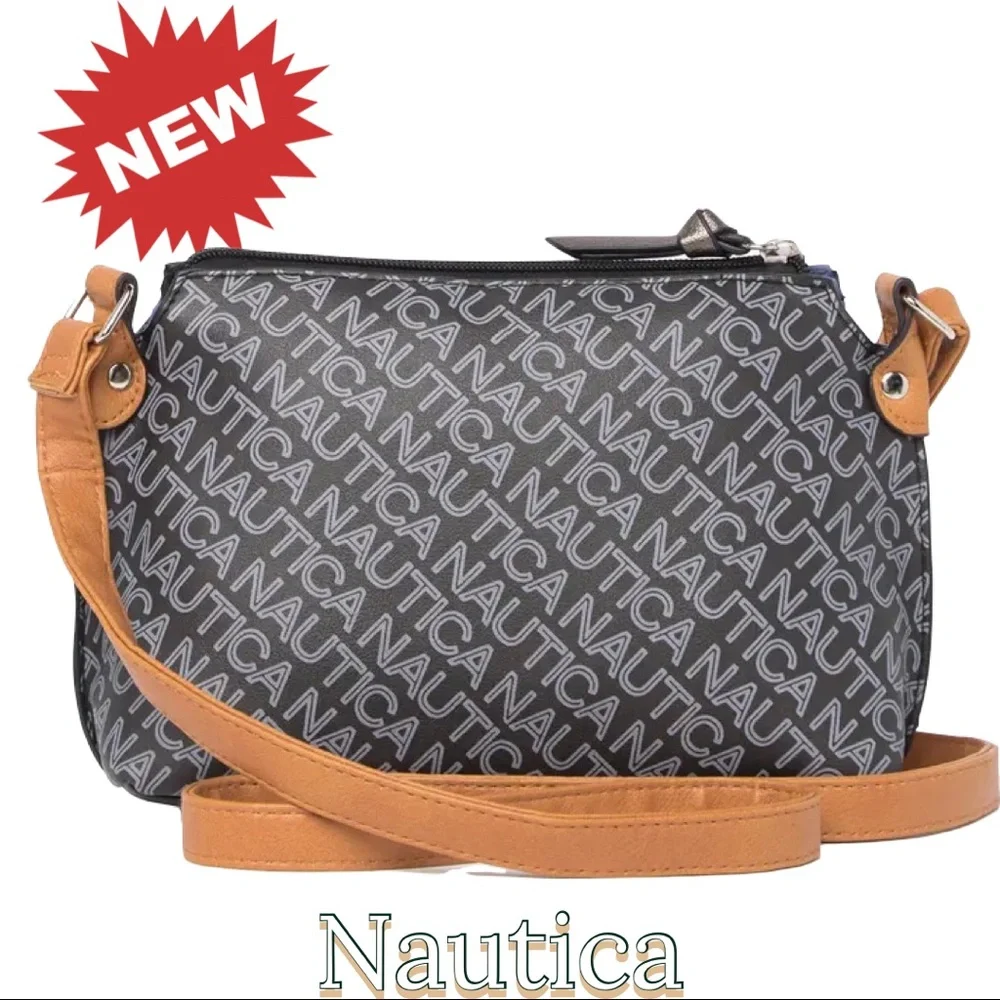 🆕 Nautica Citadel Logo Crossbody Bag